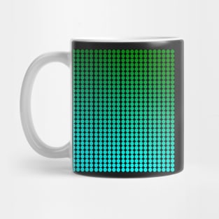 Dots aquamarina green Mug